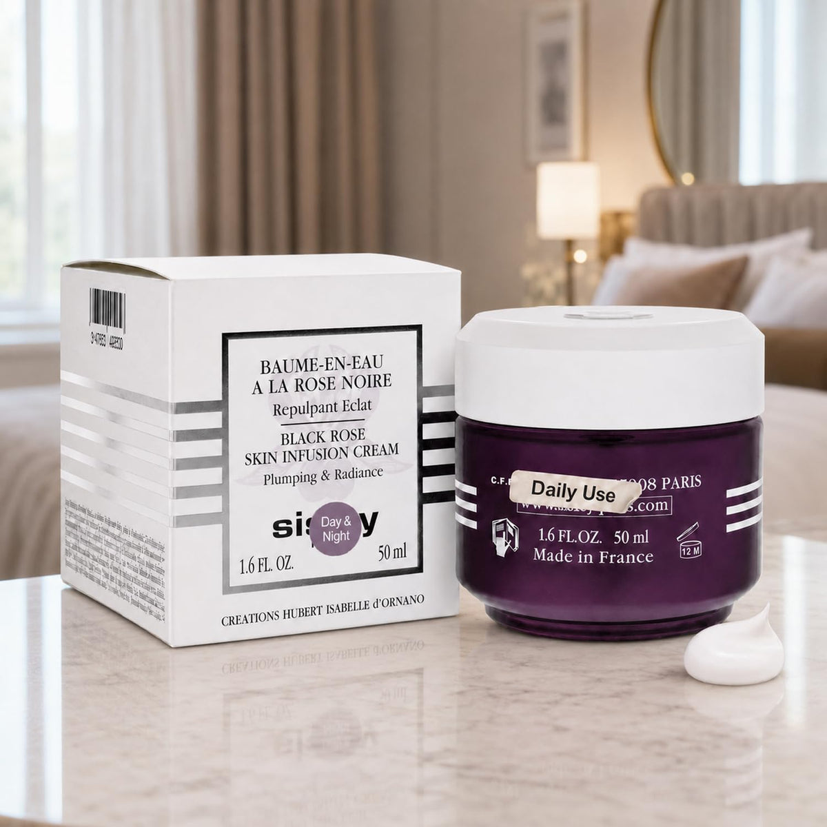 Sisley Black Rose Skin Infusion Cream – Plumping & Radiance, 1.6 oz / 50 ml