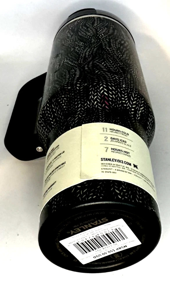 Stanley Quencher H2.0 40oz Black Serpent Tumbler