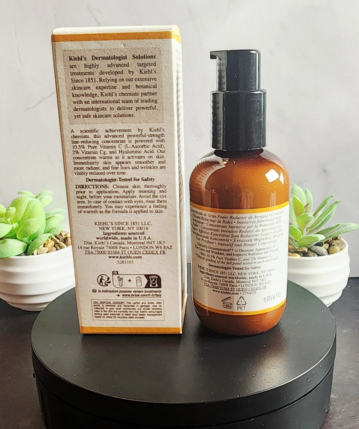 Kiehl’s Powerful Strength Line Reducing Concentrate 3.4 oz 100mL