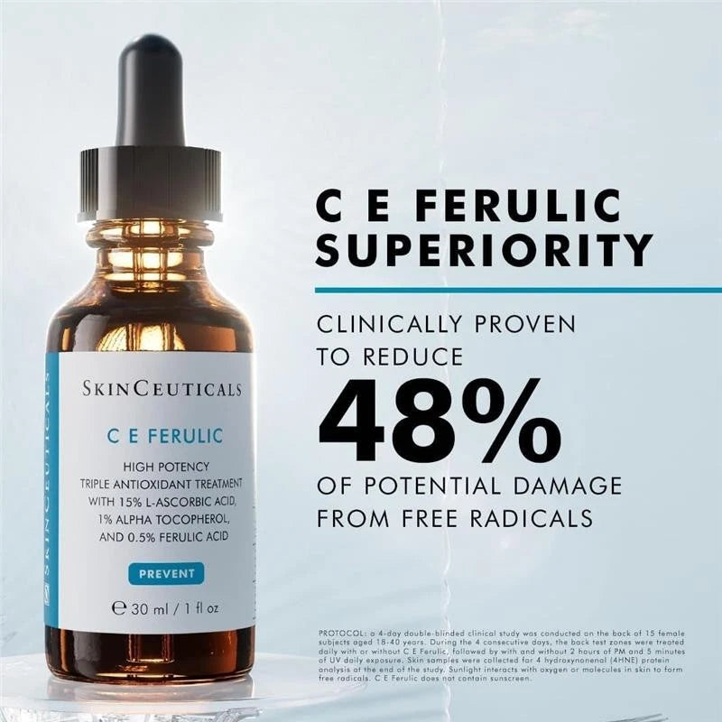 SkinCeuticals C E Ferulic Vitamin C Serum - Anti Aging Antioxidant - 30ml